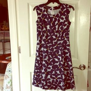 Women’s INC size 2 Navy and white dress